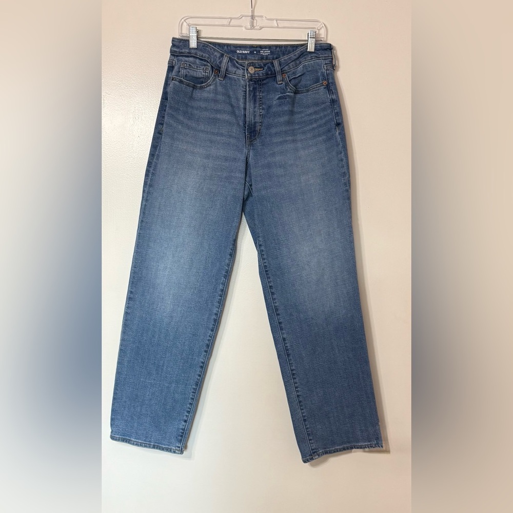 Old Navy Women's Boyfriend Jeans in Light Blue